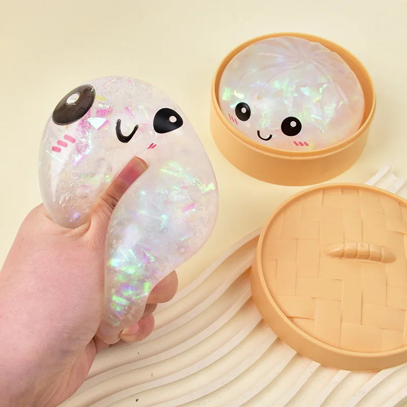 Glitter Dumpling Squishy