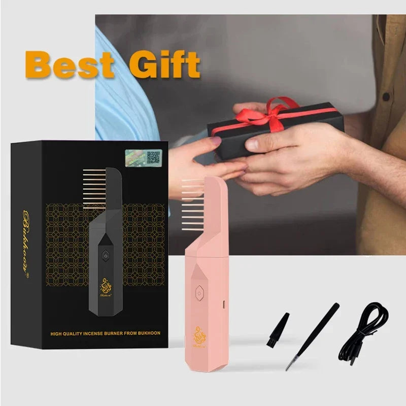 USB Comb Bakhoor Incense Burner