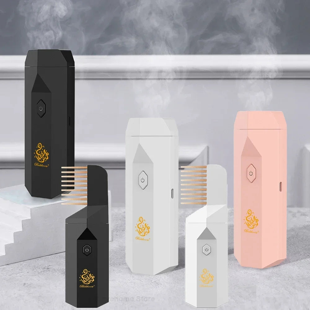 USB Comb Bakhoor Incense Burner