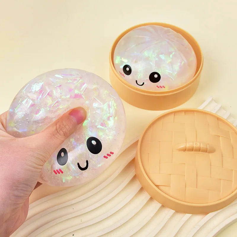 Glitter Dumpling Squishy