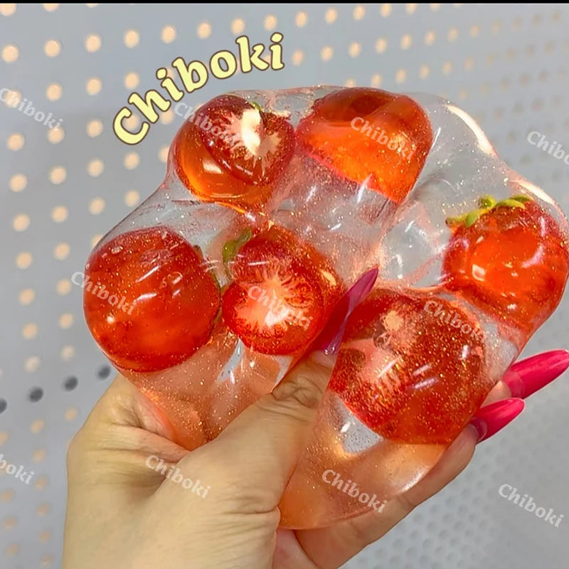 Chiboko Banana and Apple Squishy