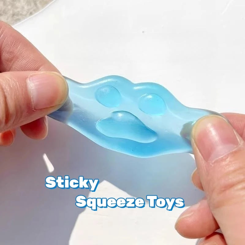 Crystal Cat Paw Squishy
