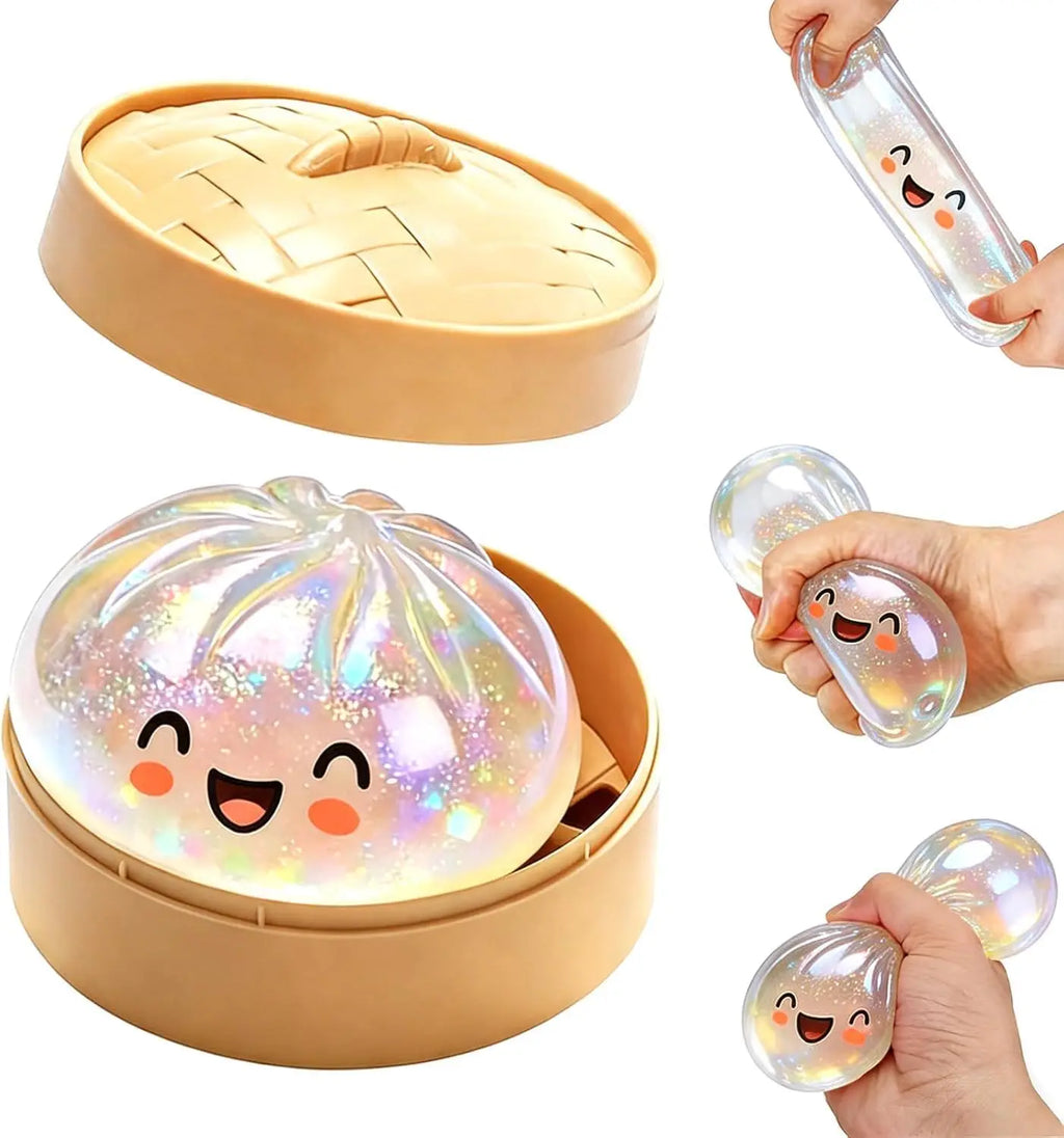 Glitter Dumpling Squishy