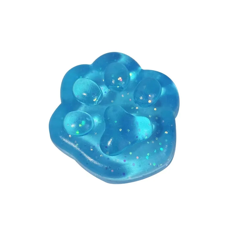 Crystal Cat Paw Squishy