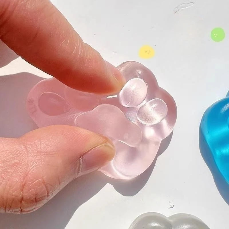 Crystal Cat Paw Squishy