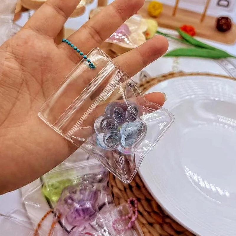 Cat Paw Squishy Keychain